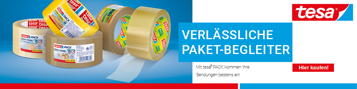 Tesa Pack Banner