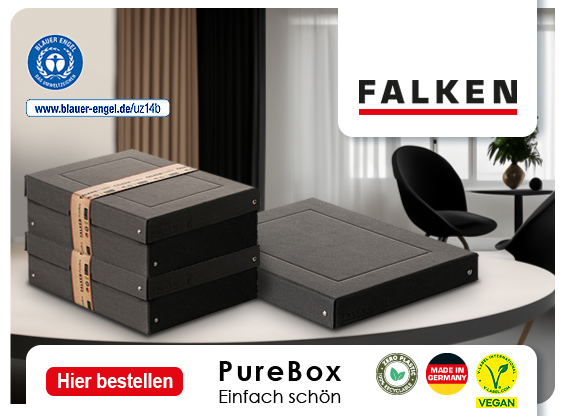 Falken Banner Pure Box schwarz 565x416px