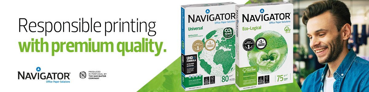 Navigator Banner Eco Logical Universal co2 neutral