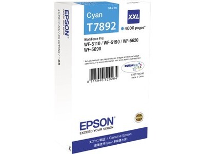 Tintenpa. EPSON T789 cyan C13T789240