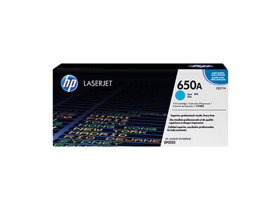 Toner HP 650A CE271A cyan