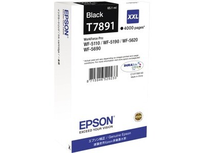 Tintenpa. EPSON T789 black C13T789140
