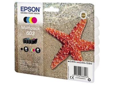 Tintenpa. Multi EPSON 603 bk/col C13T03U64010