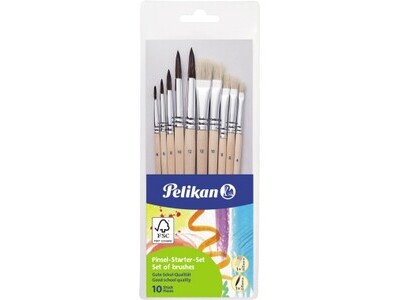 Pinsel Pelikan 700405 Starter-Set 10 Stück