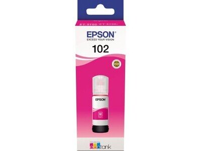 Tintenpa. EPSON 102 magenta C13T03R340