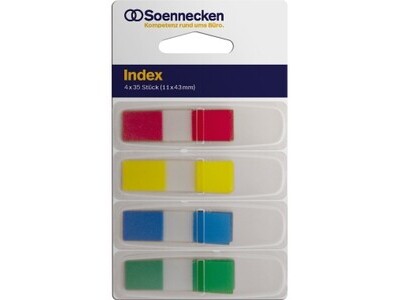 Haftmarker Soennecken 5824 Index Mini 12,5x43mm