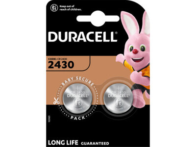 Batterie Duracell CR2430 3V 2 ST.