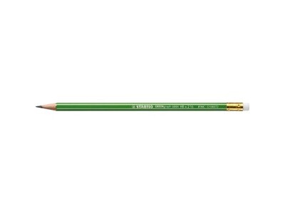 Bleistift Stabilo 6004 HB mit Radierer GREENGRAPH