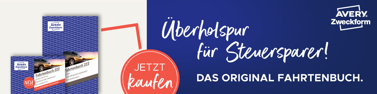 Avery Zweckform - Überholspur für Steuersparer!