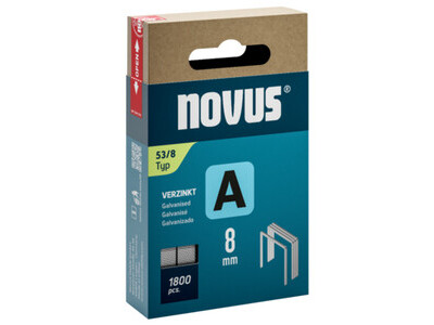 Heftklammer Novus 53/8 verzinkt