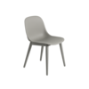Fiber side chair wood base grey WB med-res