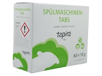Spülmaschinen tapira Tabs 08810020 60 St./Pack.