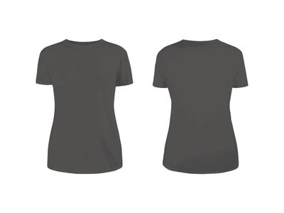 T-Shirt Pro Damen grau