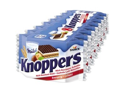 Knoppers 8er Pack 200g Milch-Haselnuss-Schnitte