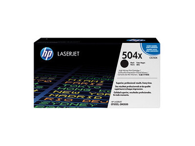 Toner HP 504X CE250X black