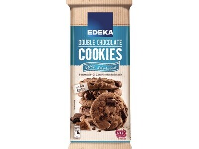 Cookies Edeka Double Chocolate 200g
