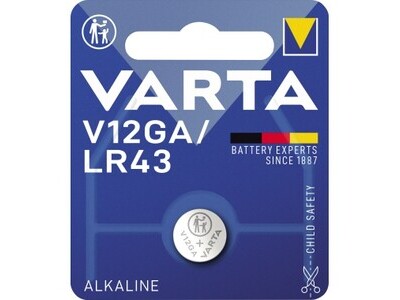 Knopfzelle Varta V12GA LR43
