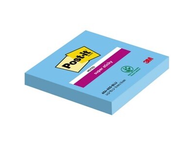 Haftnotiz Post-It 6546SEB 76x76mm blau