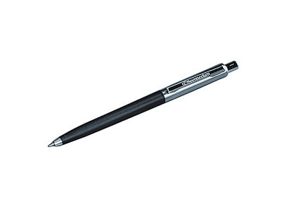Kugelschreiber Soennecken 3239 Nr.300 blau Edelstahl Großraummine