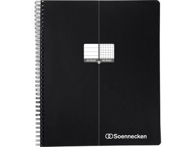 Collegeblock Soennecken 2346 A4 lin/kar TWIN