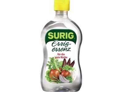 Essigessenz Surig 25% hell 400ml 0,25