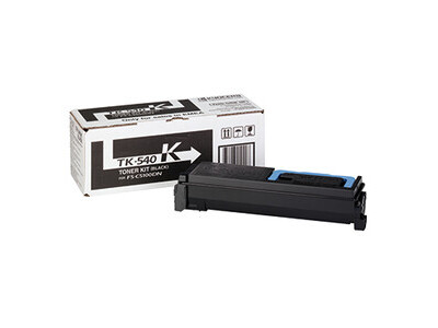 Toner KYOCERA TK540K 1T02HL0EU0 black inkl. Alttonerbehälter