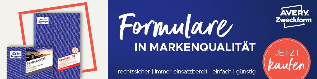 Avery Zweckform - Formulare in Markenqualität!