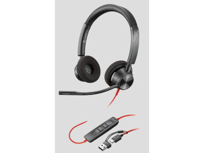 Headset Poly BW3320M Stereo USB-C 8X220AA