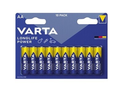 Batterie Varta AA LR06 1.5V 10 St. Longlife Power