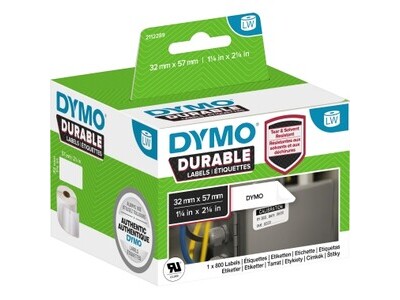 Etikett Dymo 2112289 57x32mm weiß