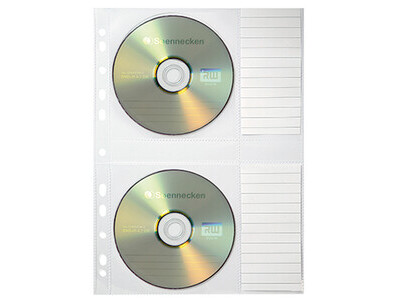 CD/DVD Hülle Soe 1612 2 Cd´s transparent 1631900