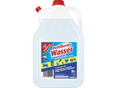 Destilliertes Wasser 5 Liter