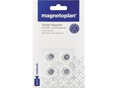 Magnete magnetoplan 1681020 Ø20mm DESIGN- FÜR GLASBOARDS, BIS ZU 4,8KG