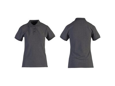 Polo-Shirt Pro grau