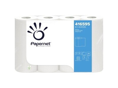 Küchenrolle Papernet 416595 26x22cm 2-lagig weiß 4 St./Pack.