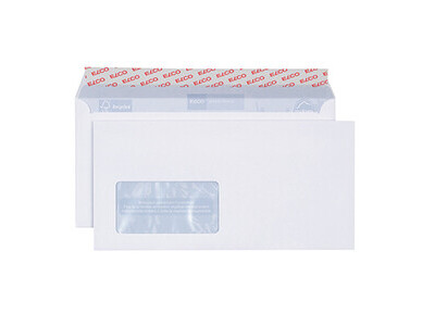 Briefumschlag Elco Proc.C6/C5 mF HK weiß 38779, Proclima Box, 500 Kuverts