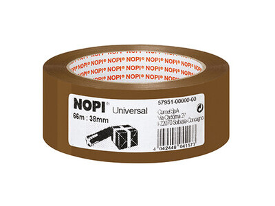 Packband Nopi 57951 66mx38mm braun UNIVERSAL