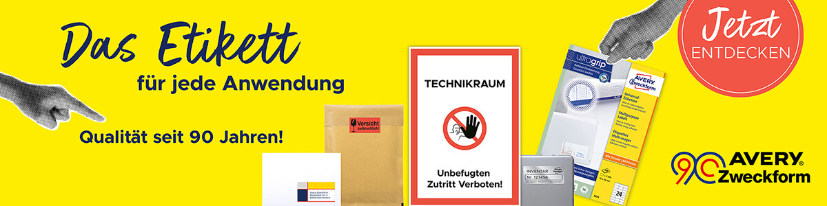 Wir feiern 90 Jahre Stan Avery - Erfinder der ersten Etiketten!