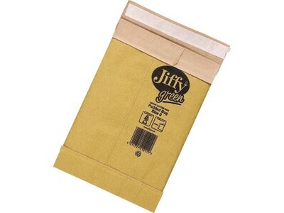 Papierpolstertasche Jiffy Gr. 0 braun 135x229mm haftlebend