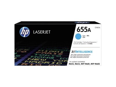 Toner HP 655A CF451A cyan