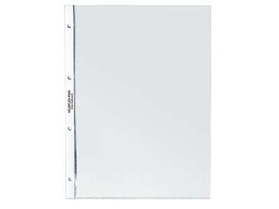 Prospekthülle Veloflex 4345000 A4 80my PP-Folie, oben offen, glasklar