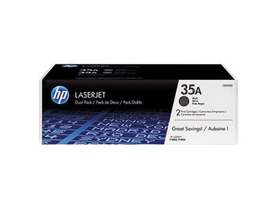 Toner 2er HP 35AD CB435AD black