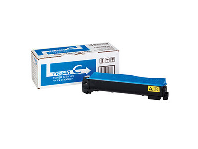 Toner KYOCERA TK540C 1T02HLCEU0 cyan inkl. Alttonerbehälter