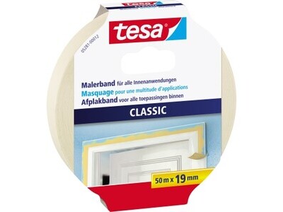 Kreppband Tesa Classic 5281 50mx19mm