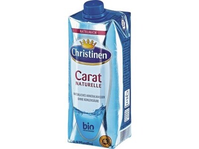 Mineralwasser Christinen 0,5l Tetrapak