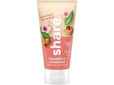 Handcreme share Mendelöl&Sandelholz 75ml H-02-18-02