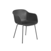 Fiber chair tubebase black WB medium