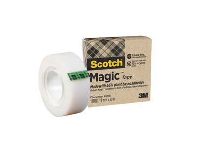 Klebefilm Scotch 30mx19mm unsichtbar MAGIC A GREENER CHOICE