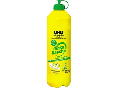 Klebstoff Uhu Flinke Flasche 46000 950g OHNE LÖSUNGSMITTEL FÜR RENATURE