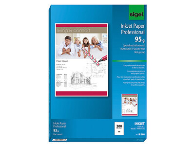 Inkjetpapier Sigel IP288 A4 95g